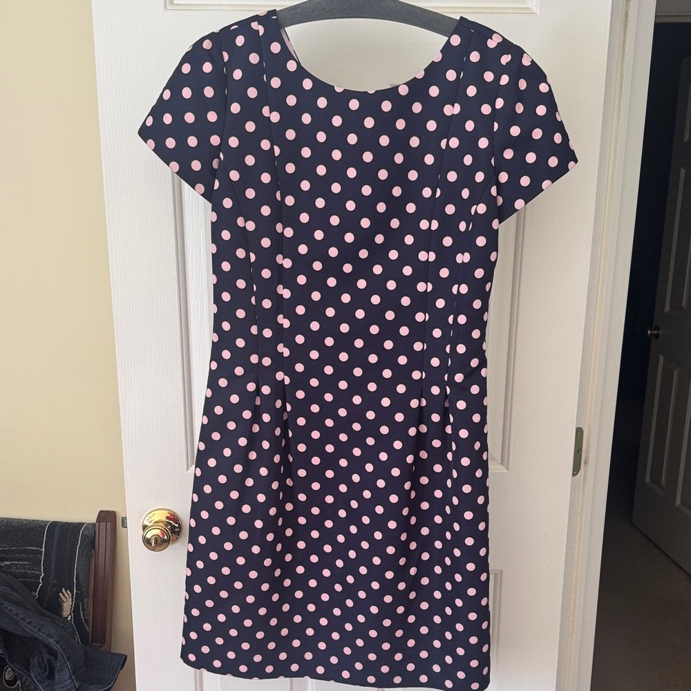 Polka Dot Dress - Pink and Black